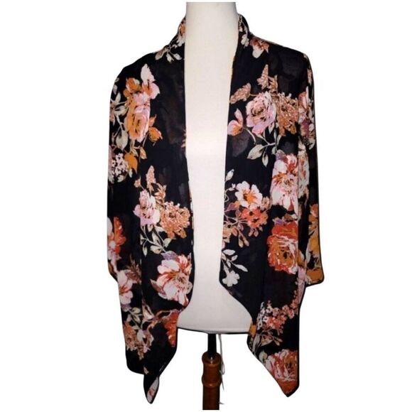 Xhilaration Other - 3pc Lot Ladies Xhilaration Kimonos Dusters Chiffon Open Cardigan Wraps Cover Ups